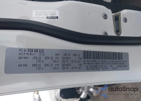 2020 Jeep Compass Latitude из США, поврежденный, VIN 3C4NJCBB8LT141375